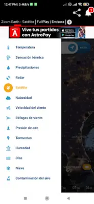 Clima en vivo android App screenshot 5